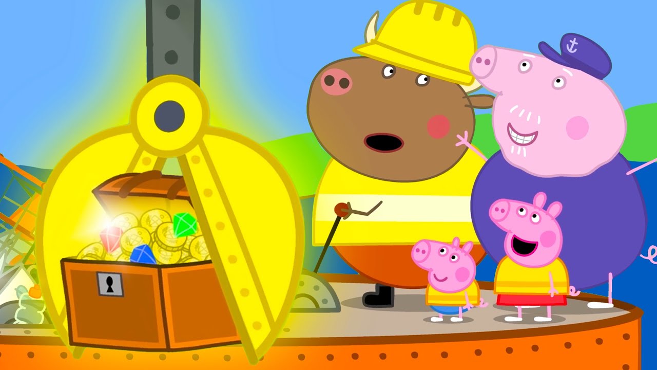 Treasure in the River! 👑 | Peppa Pig Full Episodes