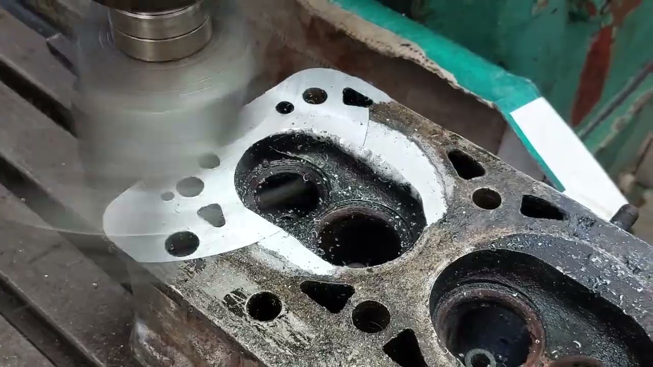 Rectificado de tapa de block o culata de cilindros de Volga