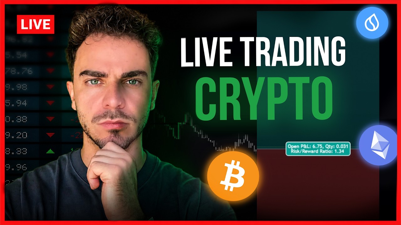 🔴 LIVE Crypto and Futures Analysis | BTC, ETH, NQ, ES & Alt Coins