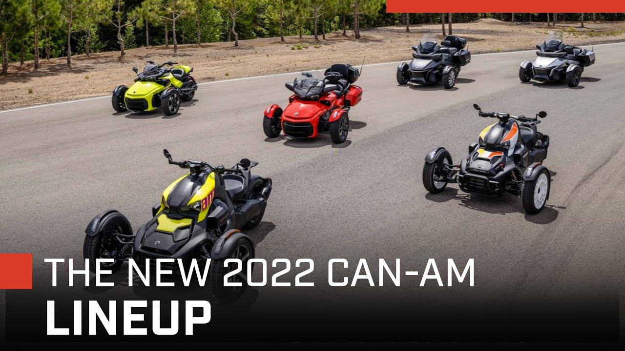 The new 2022 Can-Am Lineup