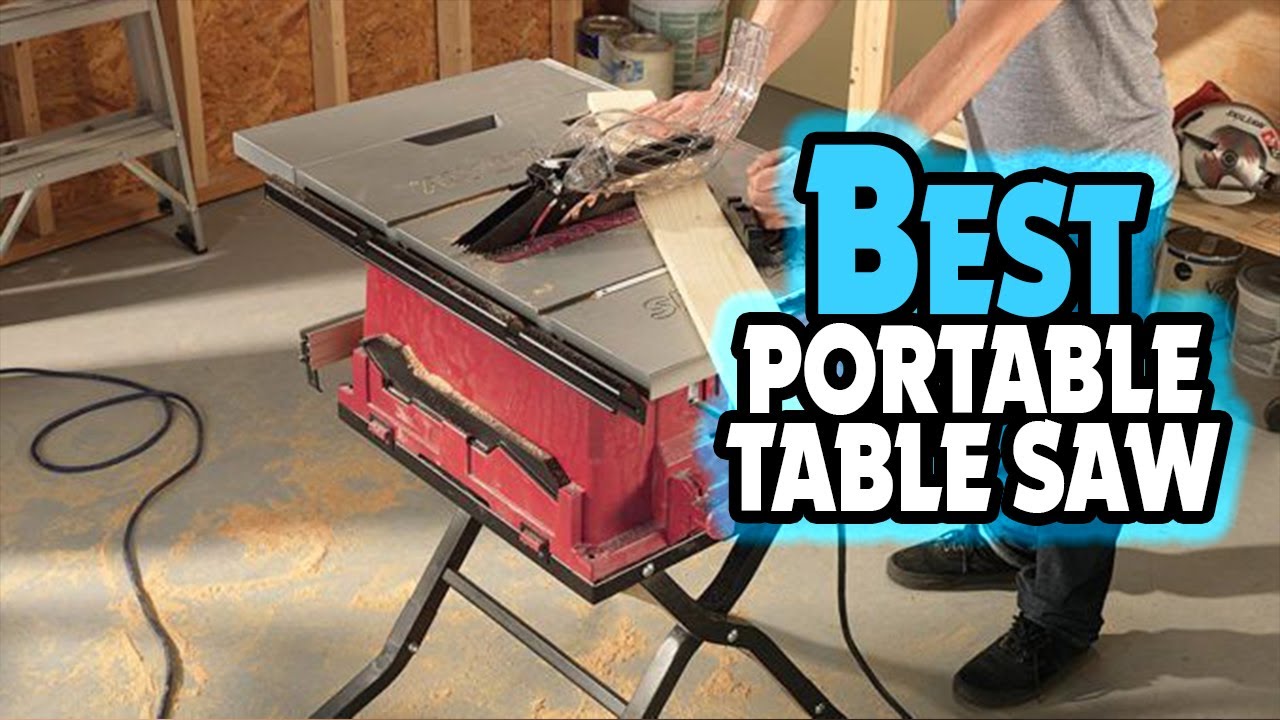 ✅ Top 5:👨‍🏭 BEST Portable Table Saw In 2024 [ Best Portable Table Saw For Woodworking ]