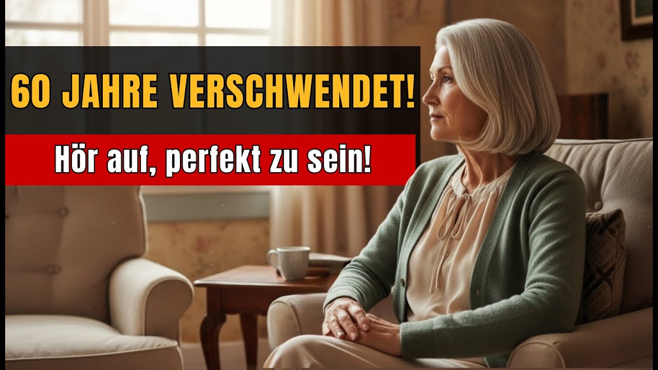 Ich habe 60 Jahre damit verschwendet, die „perfekte Frau“ zu sein – mach diesen Fehler nicht!