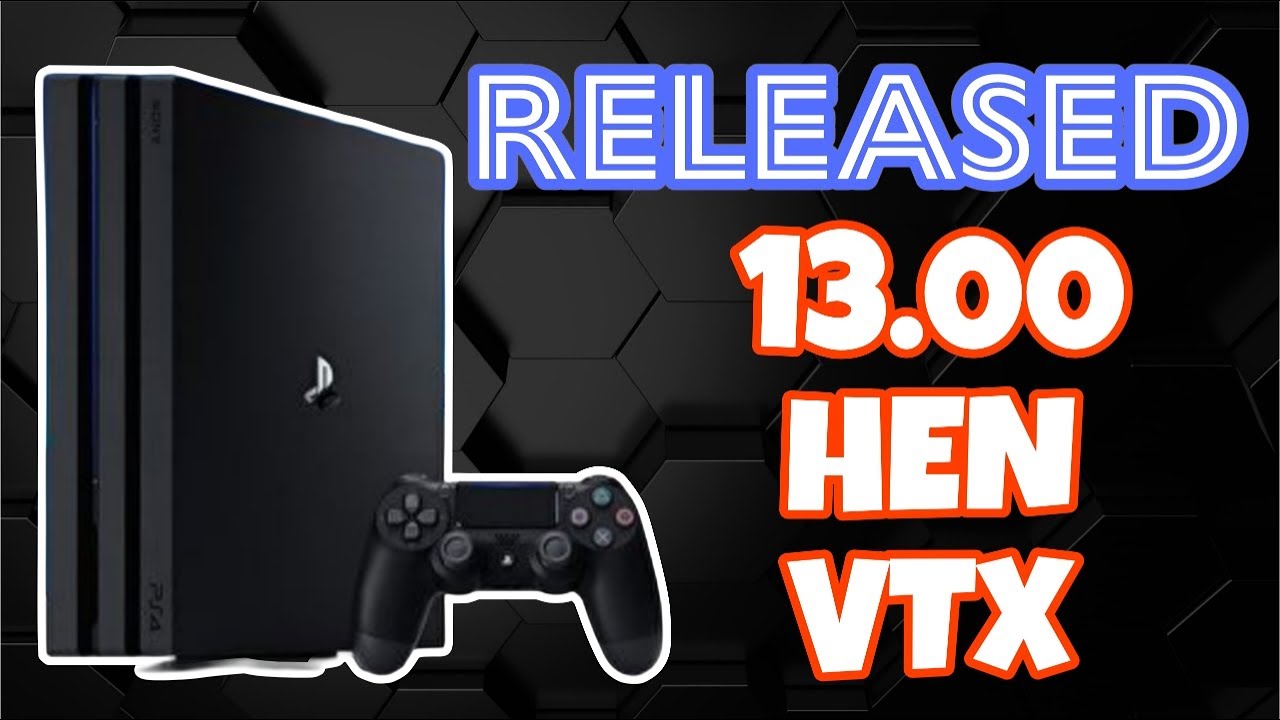 PS4-HEN (Homebrew ENabler) Released For Firmware v13.00#ps4