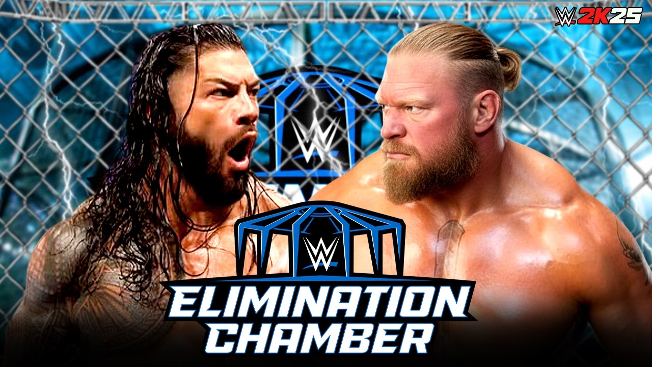 WWE Elimination Chamber Chicago: Брок Леснар против Романа Рейнса - 28 февраля 2026 г.