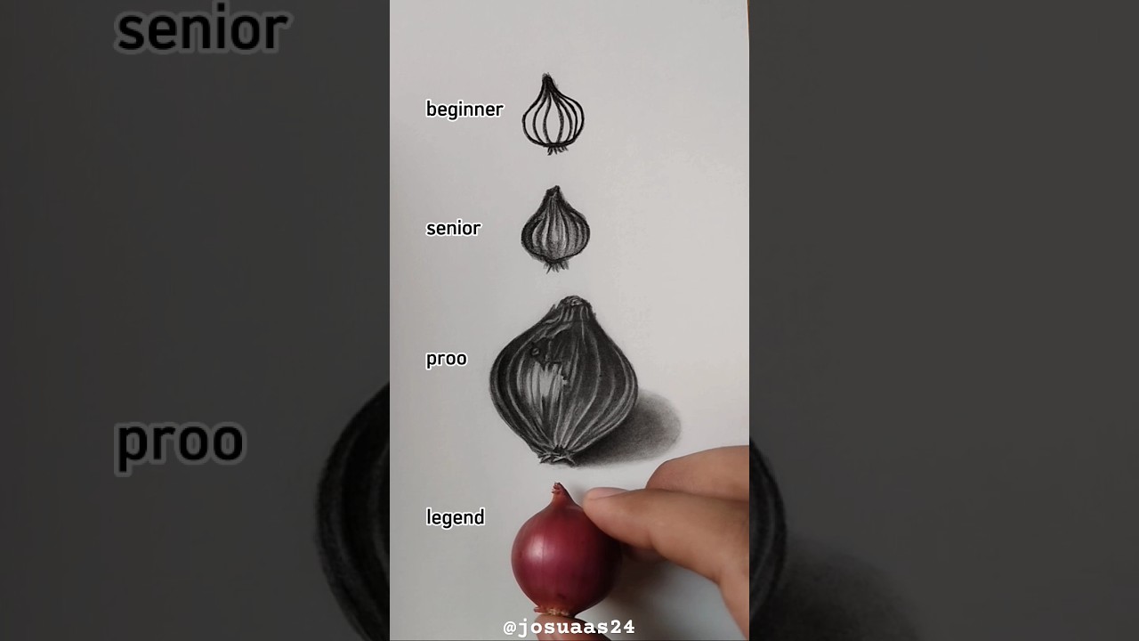 how to draw an onion 😳🤯🔥 #josuaas24 #art #drawing #shorts
