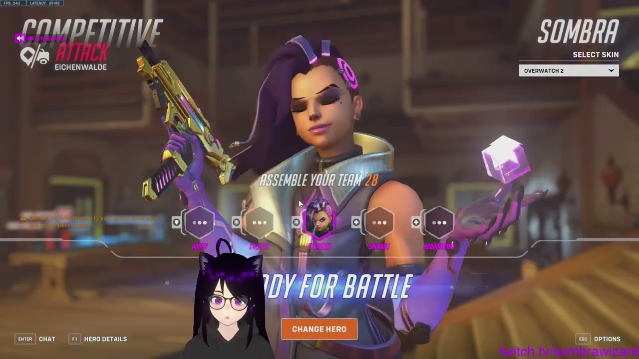 35 ELIMS! Best Sombra One Trick! SombraWizard SOMBRA OVERWATCH 2 SEASON 10 GAMEPLAY