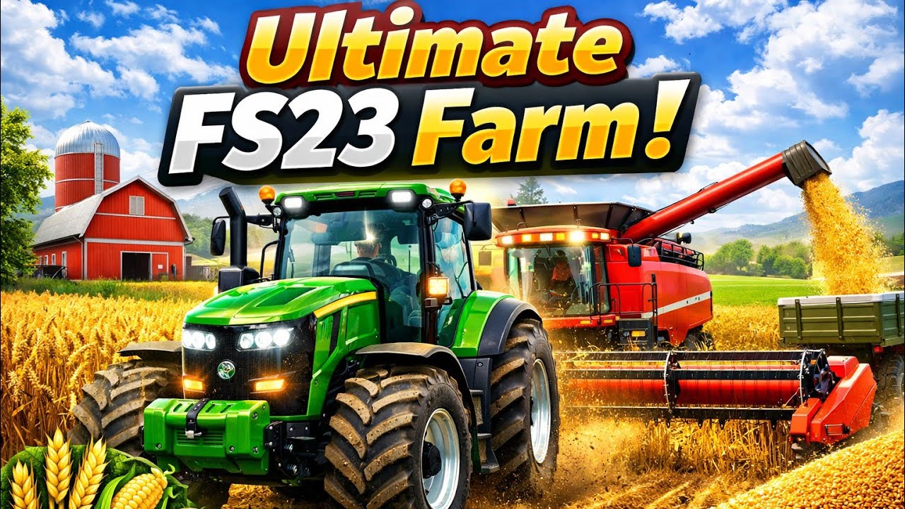 FARMING SIMULATOR GAME/FOR ANDROID GAME/BEST TRACTOR GAME/SIM2026 🚜/ONE DAY LIFE FIELD REAL LIFE#gta