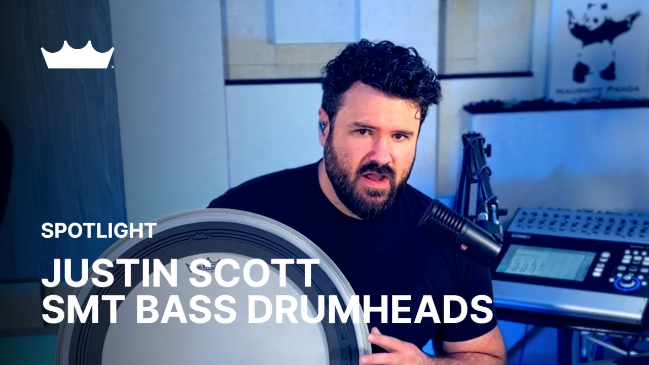 SMT Bass Drumheads Review with Justin Scott