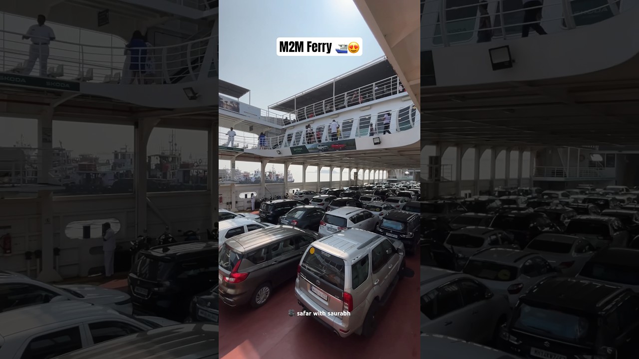M2M Ferry ⛴️😍 | Mumbai to mandwa #shorts #m2mferries #Mumbai #mandwa #travel