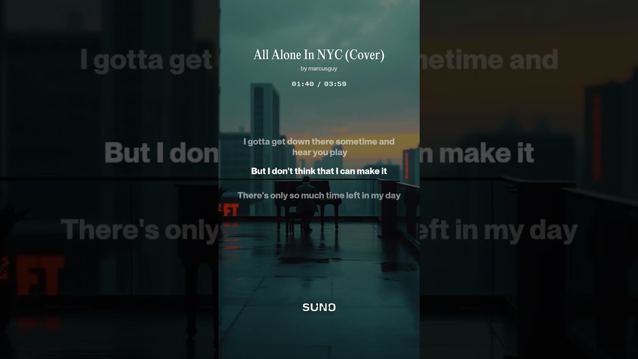 All Alone In NYC