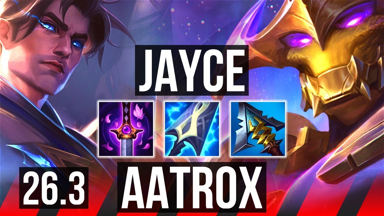 JAYCE vs AATROX (TOP) | KR Master | 26.3
