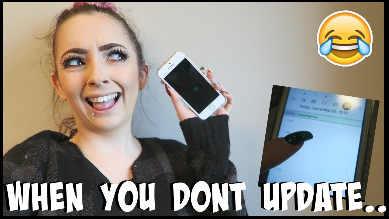 What Happens When You NEVER Update Your Phone - Vlogmas Day 21