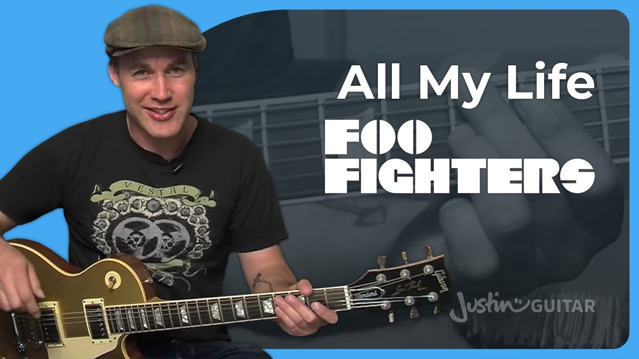 How to play All My Life by Foo Fighters | Guitar Lesson