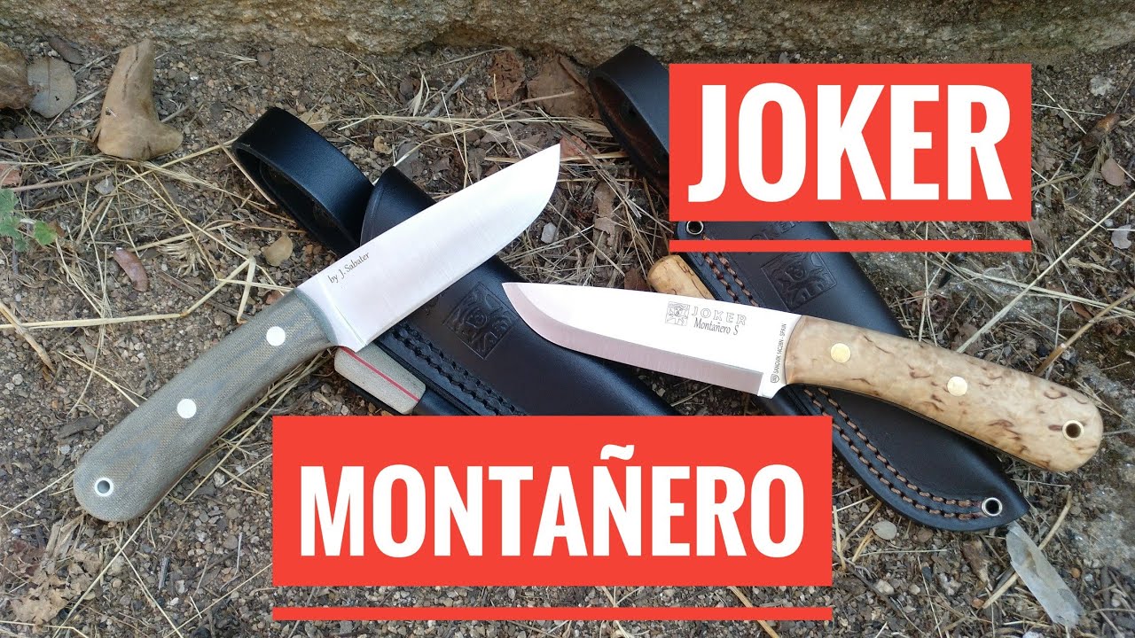 Cuchillo de Bushcraft Joker Montañero - Pruebas y Revision