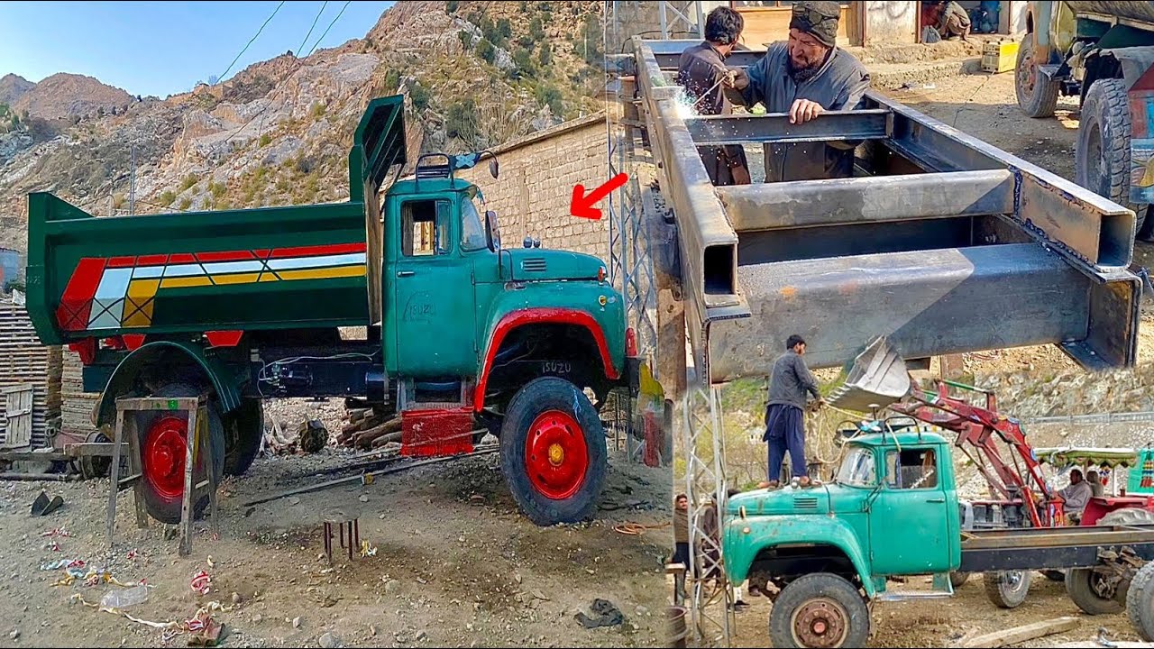 Amazing Restoration How Manufacturing Dumper Truck Full Body Making Process