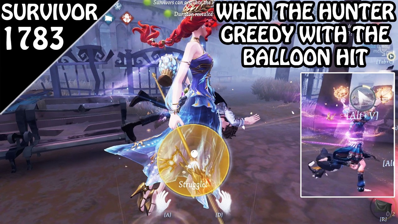 Insane Endgame Clutch against Greedy Hunter - #IdentityV #IDV