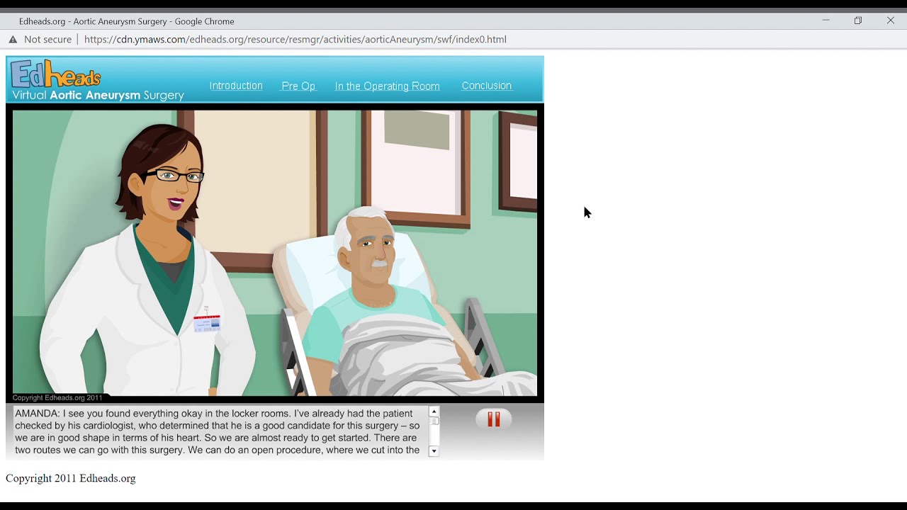 Edheads org   Aortic Aneurysm Surgery   Google Chrome 2020 12 24 13 01 04
