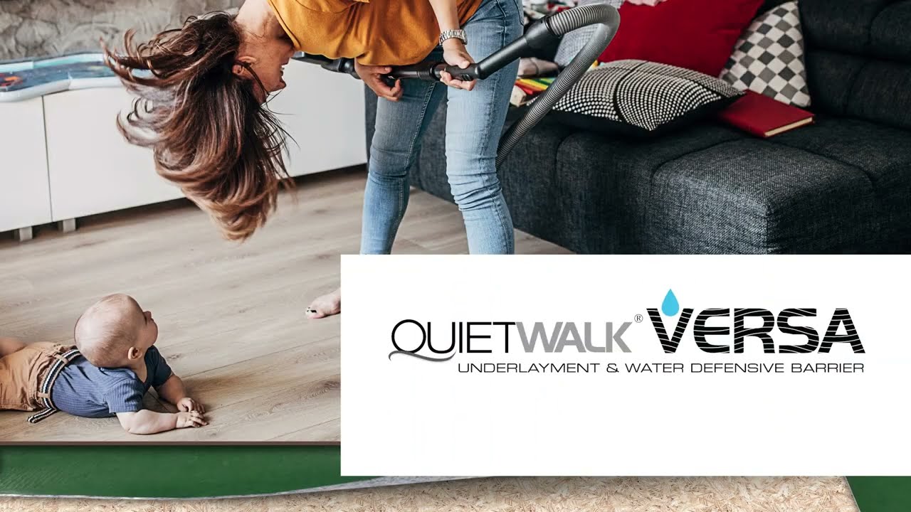 QuietWalk VERSA Floating Floor Installation