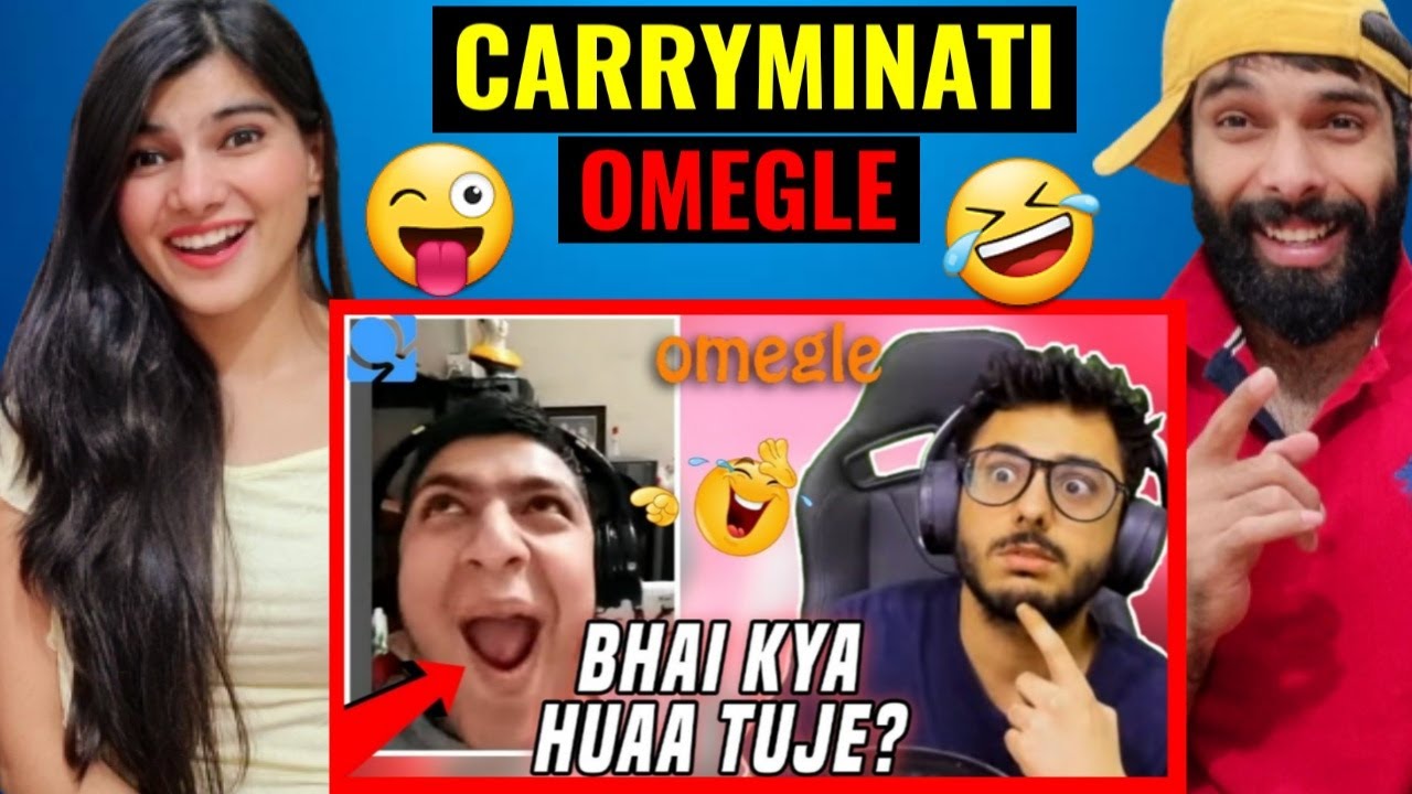 Carryminati Funny Omegle Highlight 😂😂😂 Carry Funny Highlight | Carryminati Reaction Video !!