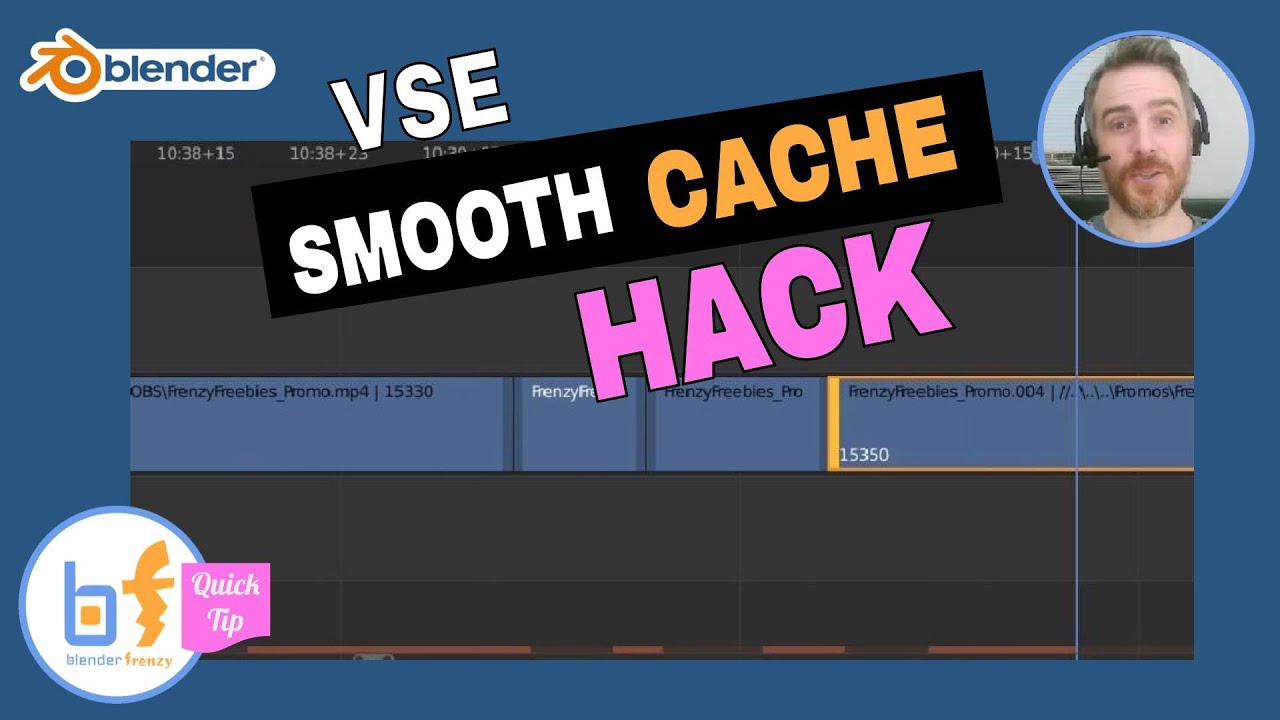 VSE Smooth Cache Hack! | Blender Quick Tip