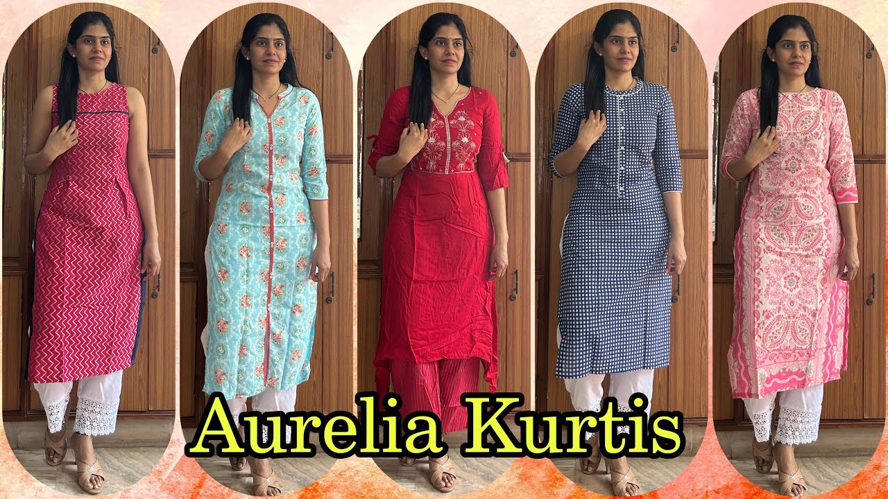 Office and collage wear branded kurtis for women from amazon|Aurelia|Biba|Tavasya|Amazon haul|Ramya