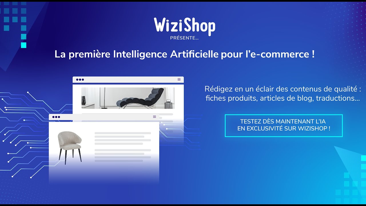 Live : Comment rédiger grâce à l'Intelligence Artificielle de WiziShop ?