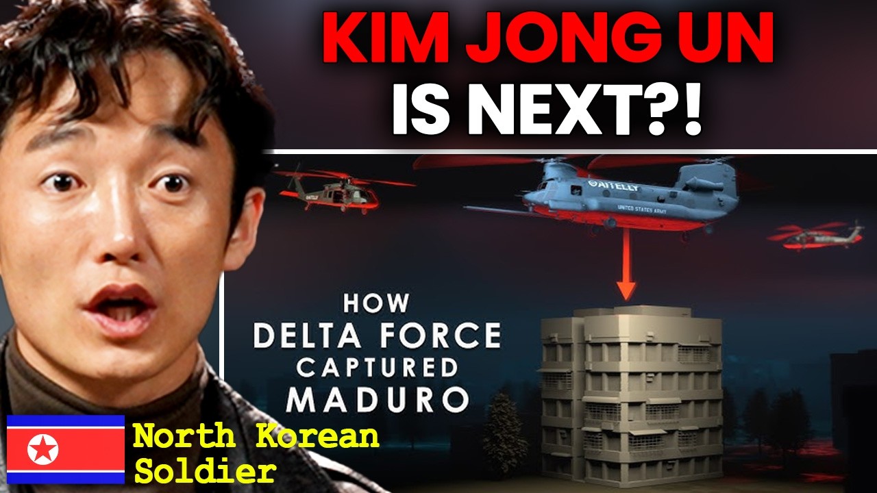 North Korean Soldier reacts to How US Delta Force Captured The Venezuelan President