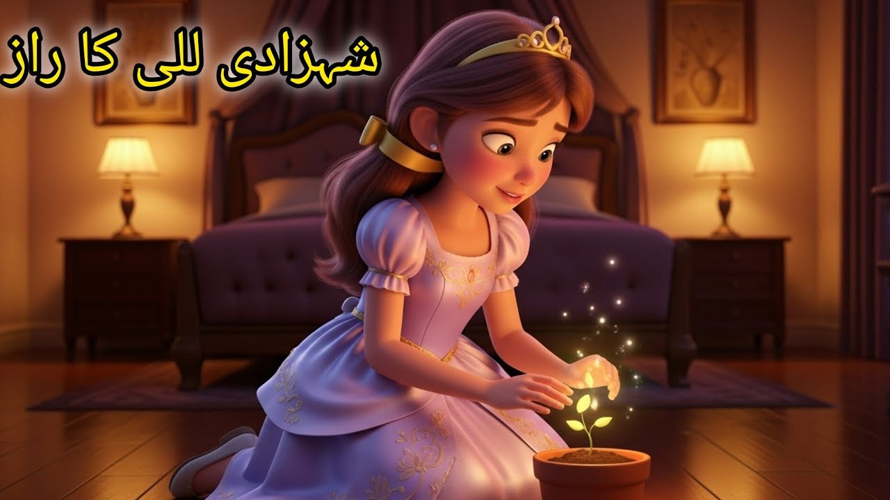 👑 شہزادی للی کا راز | Urdu Moral Story for Kids | Bedtime Fairy Tale in Urdu