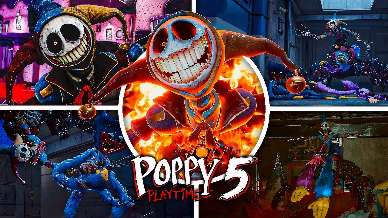 ALL PROTOTYPE Behind the Scenes + Boss - Poppy Playtime: Chapter 5 Comparison (Showcase)