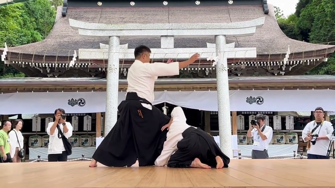 第15回 鹿島神宮奉納 日本古武道交流演武大会　大東流合気柔術　 #大東流 #martialarts  #Daitoryu #aikido