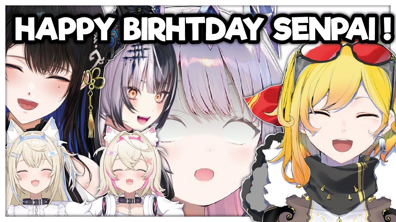 Kaela reacts to Holo Advent's birthday message !!!!