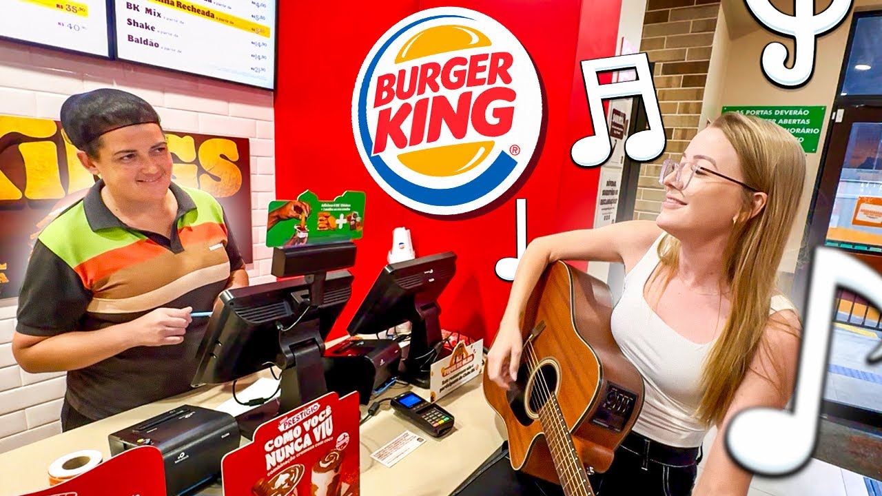 CANTEI MEU PEDIDO NO BURGUER KING KKKKKK