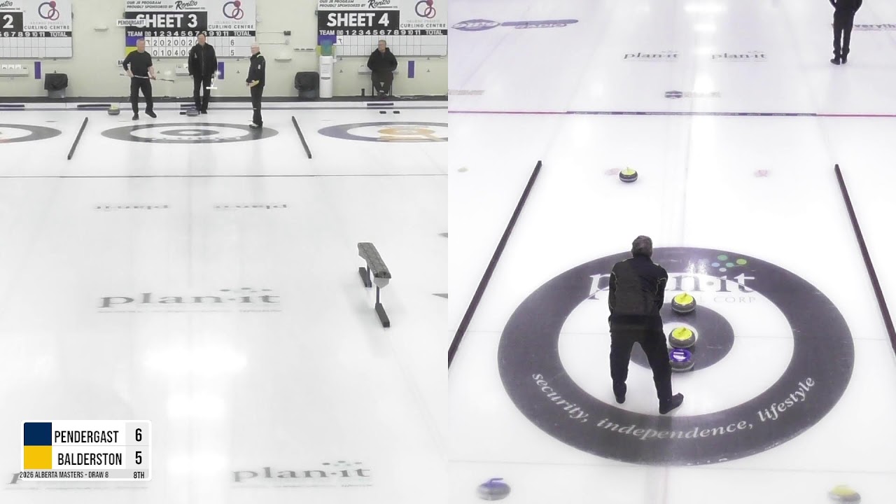 Draw 10 Men's Final CA Kananaskis Nordic Spa Alberta Masters Championship
