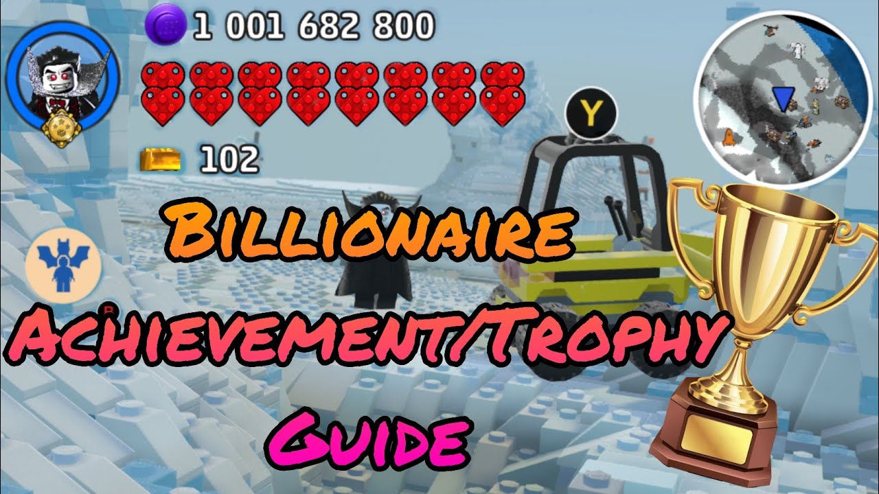 Lego Worlds Billionaire Achievement Short Guide (Unlock in 2:45 hours!)
