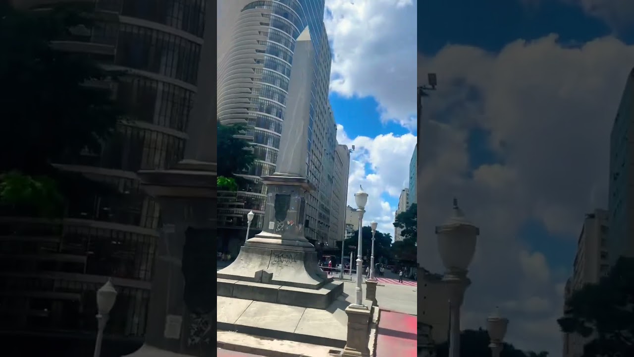 Obelisco da Pra&ccedil;a Sete de Setembro (Belo Horizonte) #obelisco #belohorizonte #travel #monument #bhz
