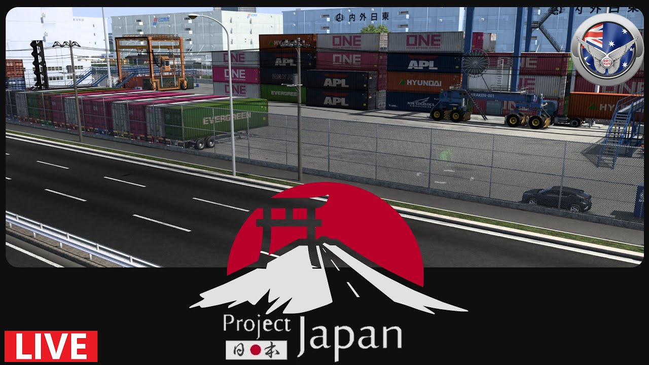 Japan Trucking Simulator - Episode 1 (again) - Project Japan mod - Euro Truck Simulator 2