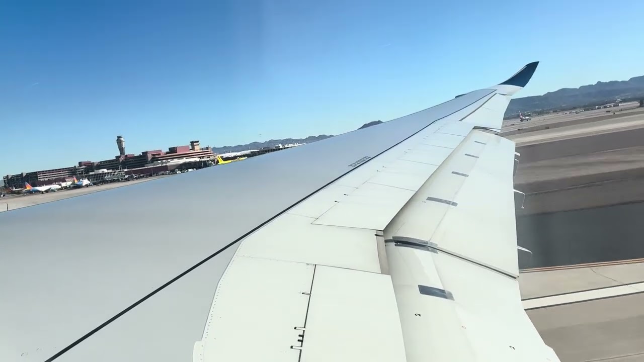 Delta Air Lines Airbus A330-900neo Takeoff from Las Vegas