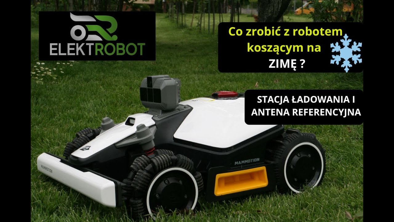Co zrobić ze stacją ładowania i anteną RTK przed zimą?