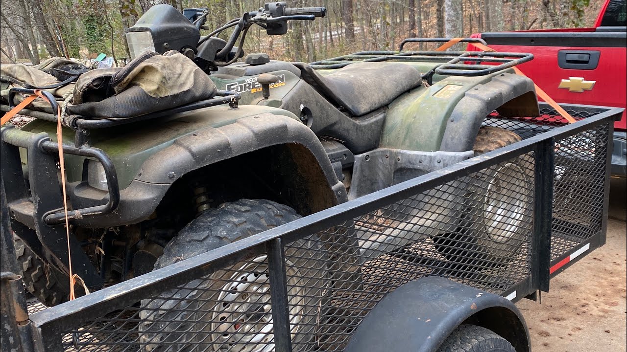 Will It Run? - Forgotten Honda Rubicon 500 Revival