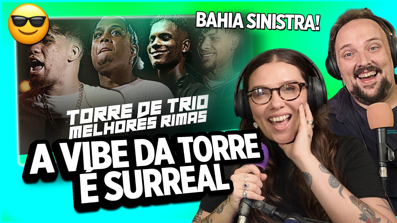 BATALHA DA TORRE DE TRIO, melhores rimas! - QUEM É O MEU BEBÊ REACT