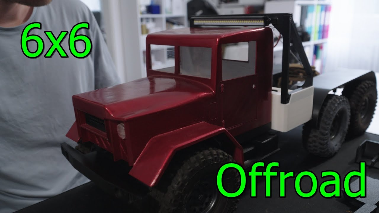 6X6 RC Tow Truck - DAS RC Truck Monster kurz vor der Jungfernfahrt