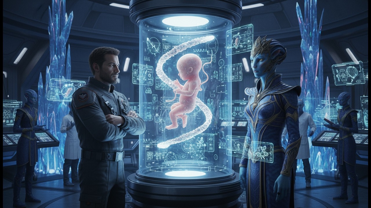 8-Foot Alien Queen Laughed at the Idea of Breeding with a Human—Until She Got Pregnant