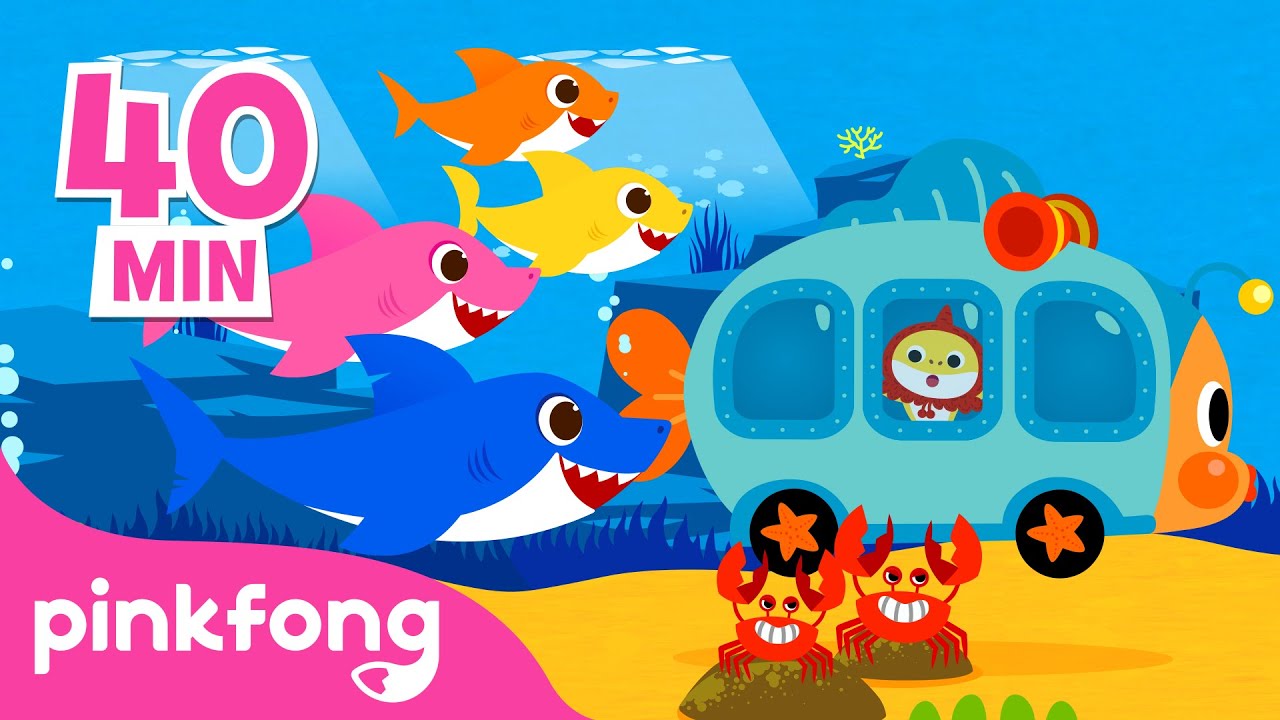 Mix - Baby Hai🦈 Die besten Lieder f&uuml;r Kinder | Baby Shark Deutsch +Playlist | Pinkfong Kinderlieder