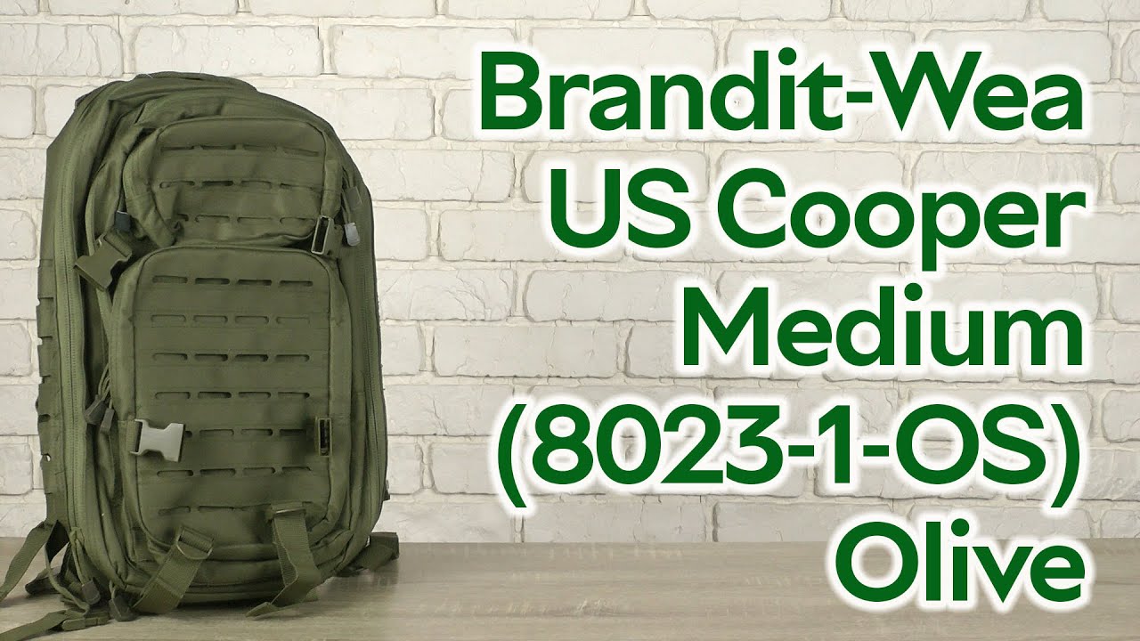 Розпаковка Brandit-Wea US Cooper Lasercut Medium (8023-1-OS) Olive