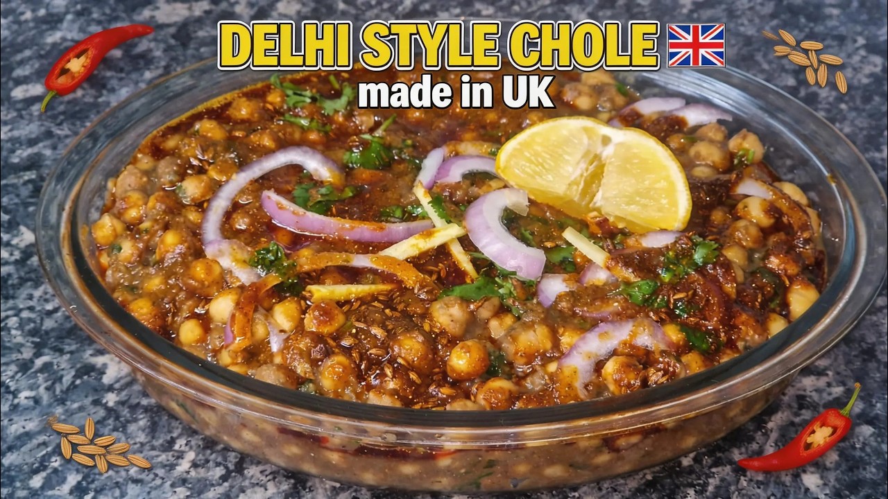 Delhi style Chhole #DilliKeChhole #DelhiStyleChole #indianvegetarian  #HomeChef #UKIndianCooking