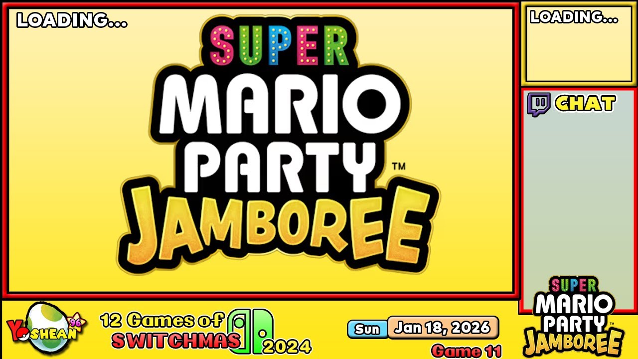 [#11] Partying w/ the Homies! | #12GamesofSwitchmas2024 | Game 11: Super Mario Party Jamboree