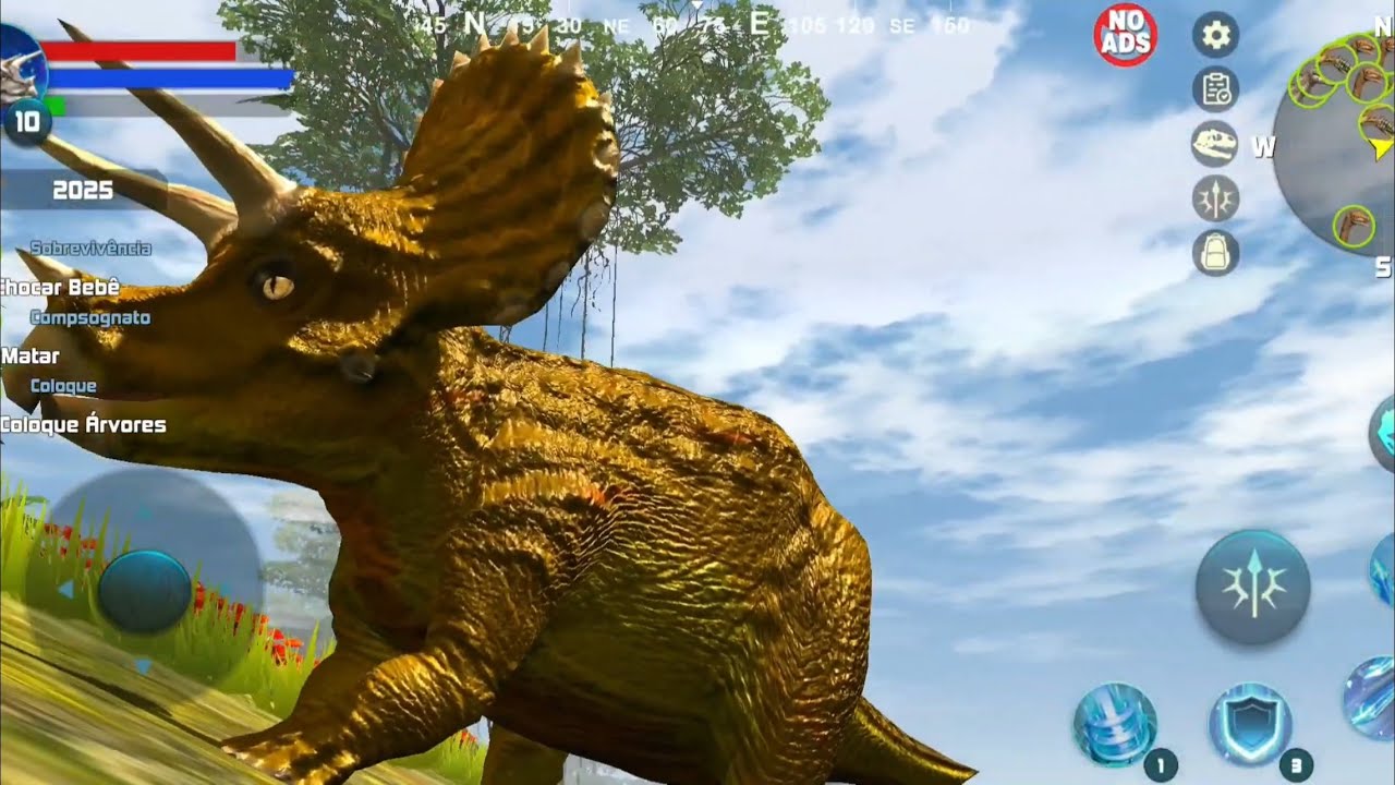 Best Dino Gamer - Triceratops Simulator Android Gameplay #dinosaur #jurassic