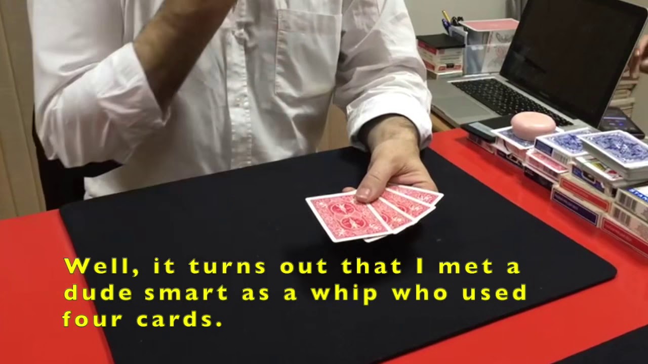 FOUR CARD MONTE / EL CUATRILERO. Gabi Pareras.