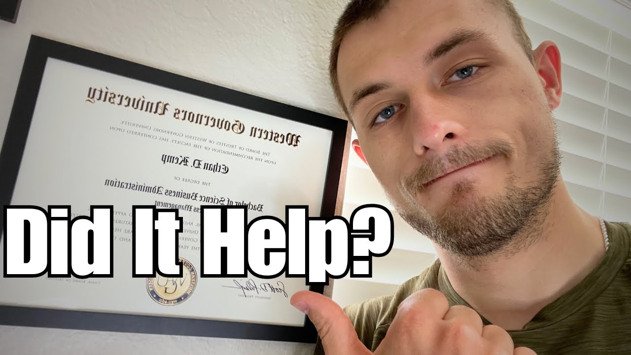 Did My WGU Bachelors Get Me A Job? (Business Administration)