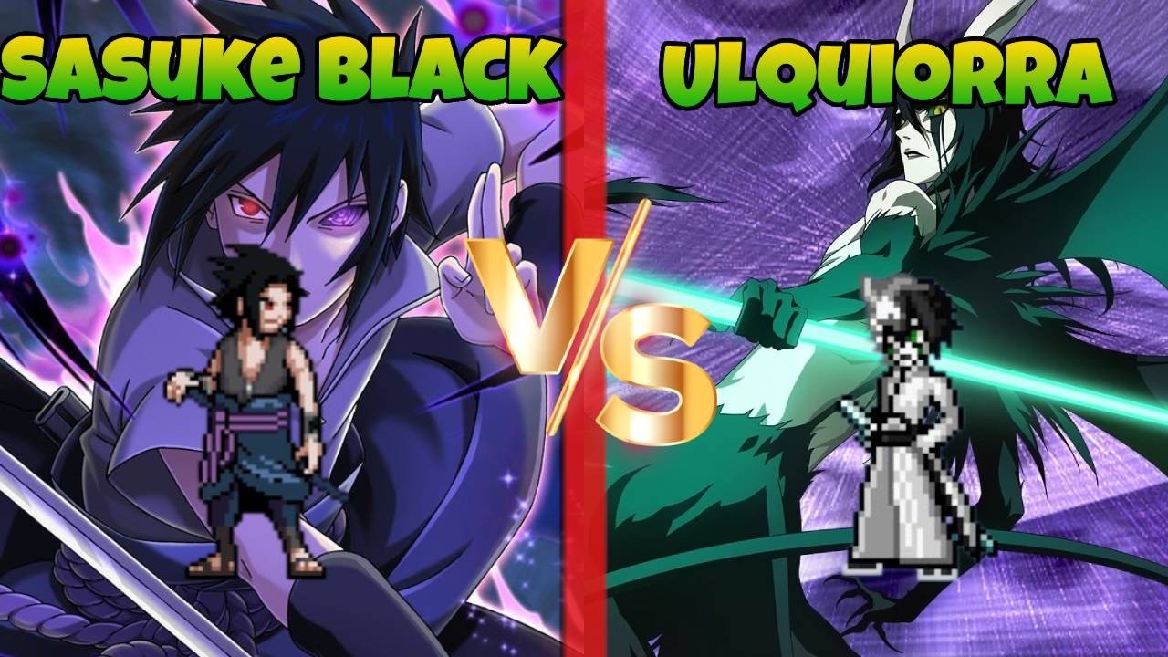 Jump Force MUGEN Sasuke Black vs Ulquiorra